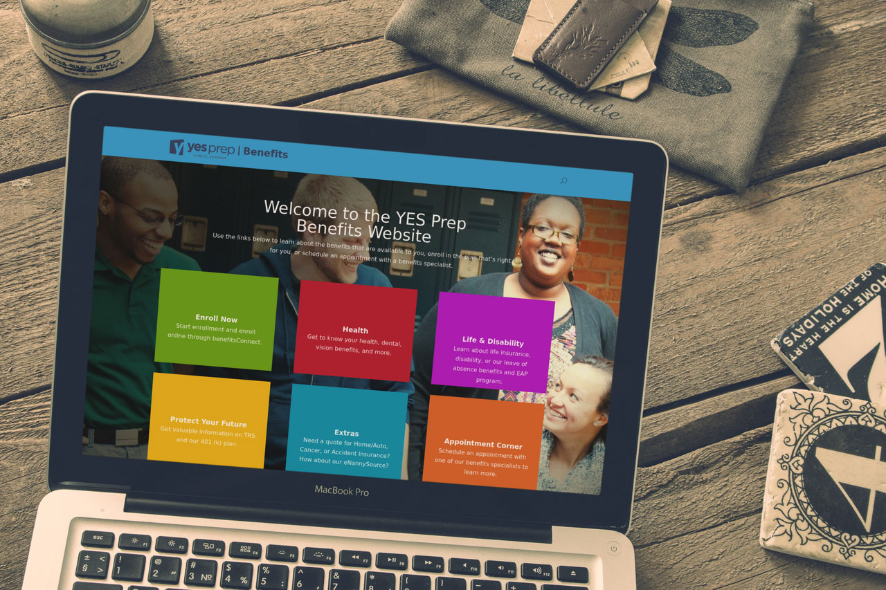 Employee Benefits Websites for Charter Schools | Web Design Services by Rock Two Associates